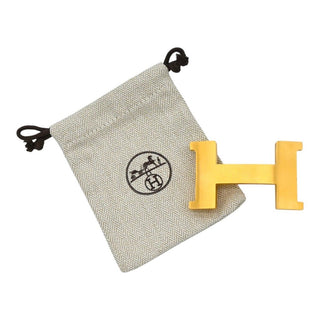 Gold 'H' Belt Buckle