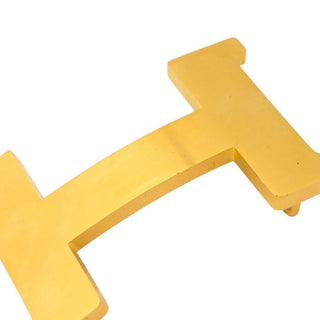 Gold 'H' Belt Buckle