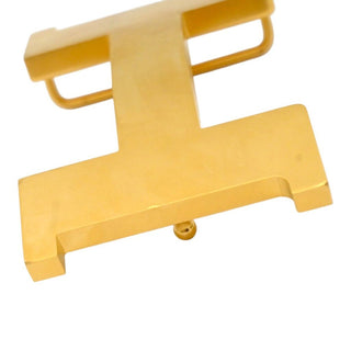 Gold 'H' Belt Buckle