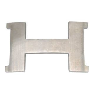 Silver 'H' Belt Buckle