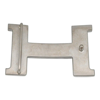 Silver 'H' Belt Buckle