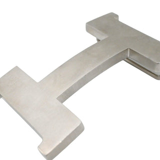 Silver 'H' Belt Buckle