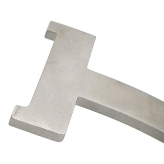 Silver 'H' Belt Buckle