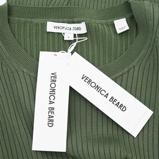Acara Stone Army Green Ribbed Top