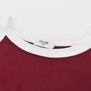 Burgundy & White Logo T-Shirt