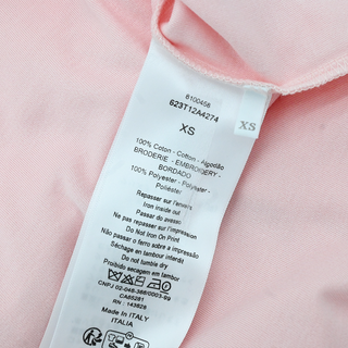 Light Pink Embroidered T-Shirt