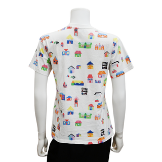 MIRA MIKATI | 'Home Sweet Home' Embroidered T-Shirt