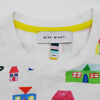 MIRA MIKATI | 'Home Sweet Home' Embroidered T-Shirt