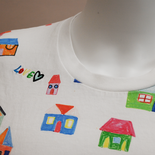 MIRA MIKATI | 'Home Sweet Home' Embroidered T-Shirt