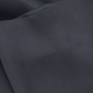 CHANEL | Midnight Satin Fringed Trim Pants