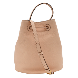 Peach Pink Small TB Drawstring Bucket Bag