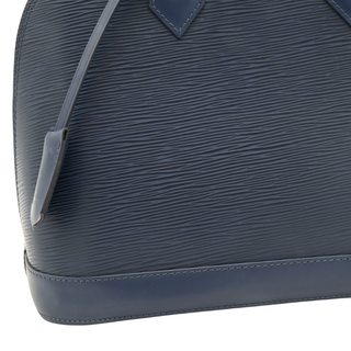 LOUIS VUITTON | Blue Epi Leather Alma PM Bag