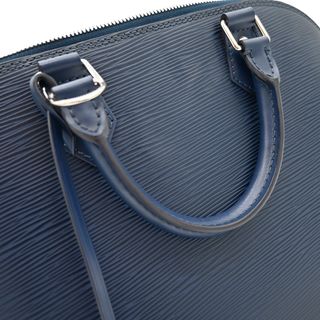 LOUIS VUITTON | Blue Epi Leather Alma PM Bag