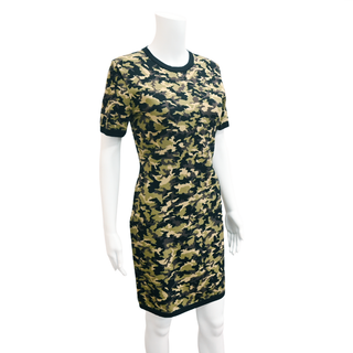 MICHAEL KORS COLLECTION | Camo Knit Sheath Dress