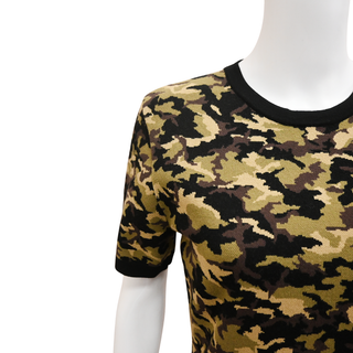 MICHAEL KORS COLLECTION | Camo Knit Sheath Dress