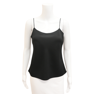 THE ROW | Black Spaghetti-Strap Tank Top