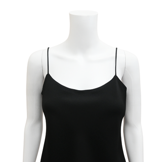THE ROW | Black Spaghetti-Strap Tank Top