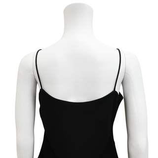 THE ROW | Black Spaghetti-Strap Tank Top