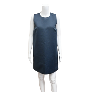 MSGM | Navy Blue Sleeveless Shift Dress