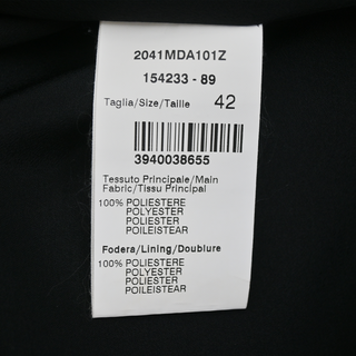 MSGM | Navy Blue Sleeveless Shift Dress