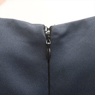 MSGM | Navy Blue Sleeveless Shift Dress