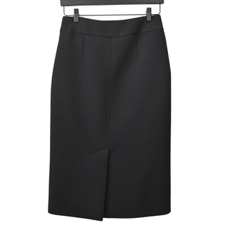 HERMES | Black Tailored Pencil Skirt