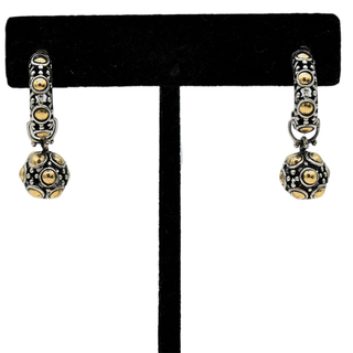 JOHN HARDY | Dot Jaisalmer Hoop Drop Earrings