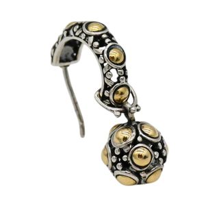 JOHN HARDY | Dot Jaisalmer Hoop Drop Earrings
