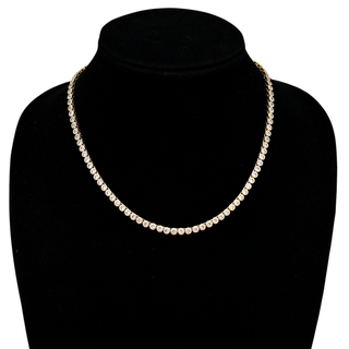 HART | CZ Bezel Tennis Necklace