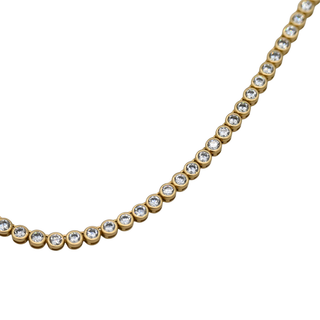HART | CZ Bezel Tennis Necklace