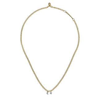MEIRA T | Mini Moon & Star Necklace