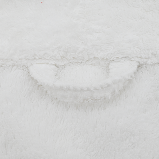 CHANEL | White CC Logo Plush Bath Robe