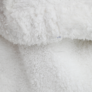 CHANEL | White CC Logo Plush Bath Robe
