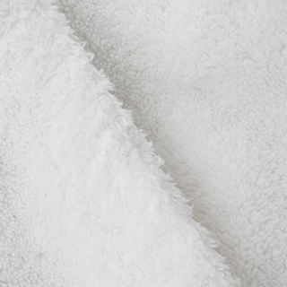 CHANEL | White CC Logo Plush Bath Robe