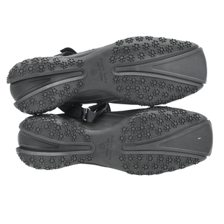 Ballet Runner Black Satin Mary Jane Heels