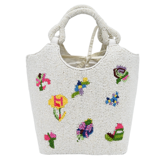 First Bloom Beaded Bag