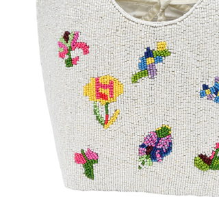 First Bloom Beaded Bag