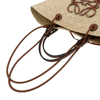 Anagram Iraca Palm Basket Bag
