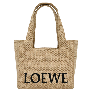 LOEWE | Font Raffia Tote Bag
