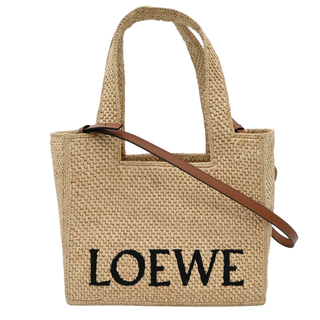 LOEWE | Font Raffia Tote Bag