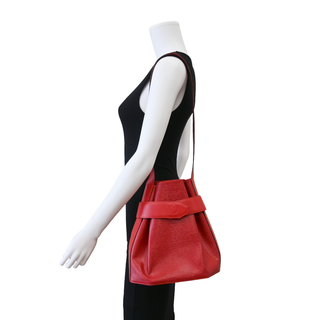 Red Epi Sac d'Épaule Bucket Bag