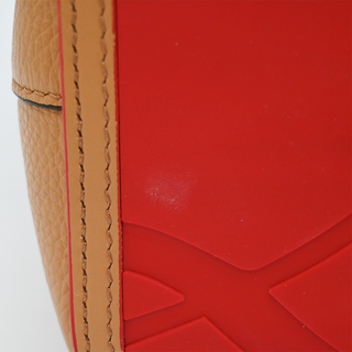 CHRISTIAN LOUBOUTIN | Cabata Tan Grained Leather Spike Tote Bag