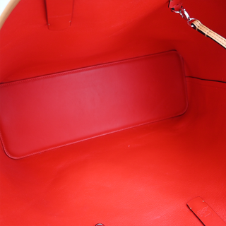 CHRISTIAN LOUBOUTIN | Cabata Tan Grained Leather Spike Tote Bag