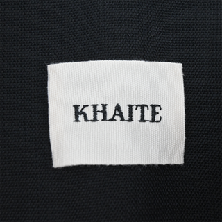 KHAITE | Nara Black Wool Peplum Jacket