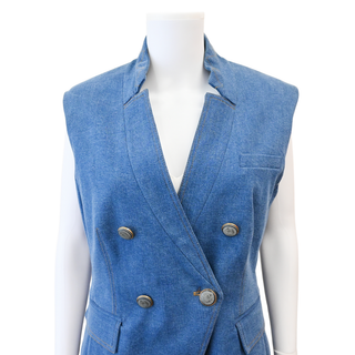 VERONICA BEARD | Amika Tailored Denim Vest