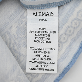 ALEMAIS | Villa Romantica Mini Shirt Dress