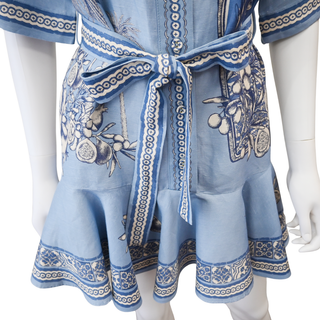 ALEMAIS | Villa Romantica Mini Shirt Dress