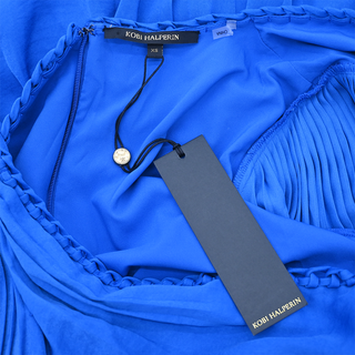 KOBI HALPERIN | Vienna Tiered Satin Midi Dress