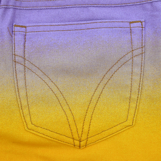 DOLCE & GABBANA | Rare Sunset Ombré Gradient Rainbow Jeans