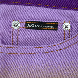 DOLCE & GABBANA | Rare Sunset Ombré Gradient Rainbow Jeans